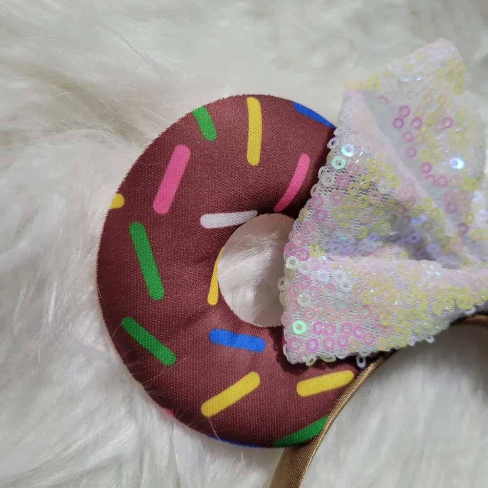 Donut Design Minnie Mouse  Ears